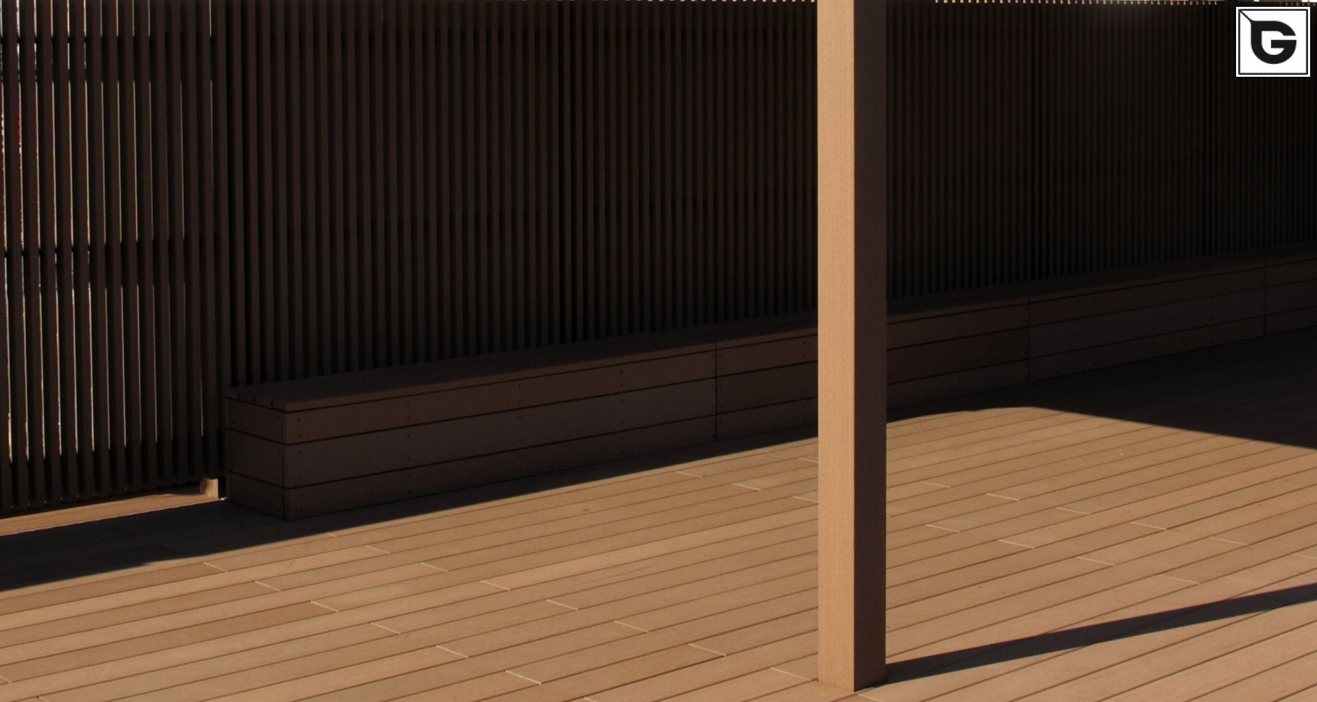 Einrichtungen_Pergola, Dachüberstand, Dach_Einkaufszentrum