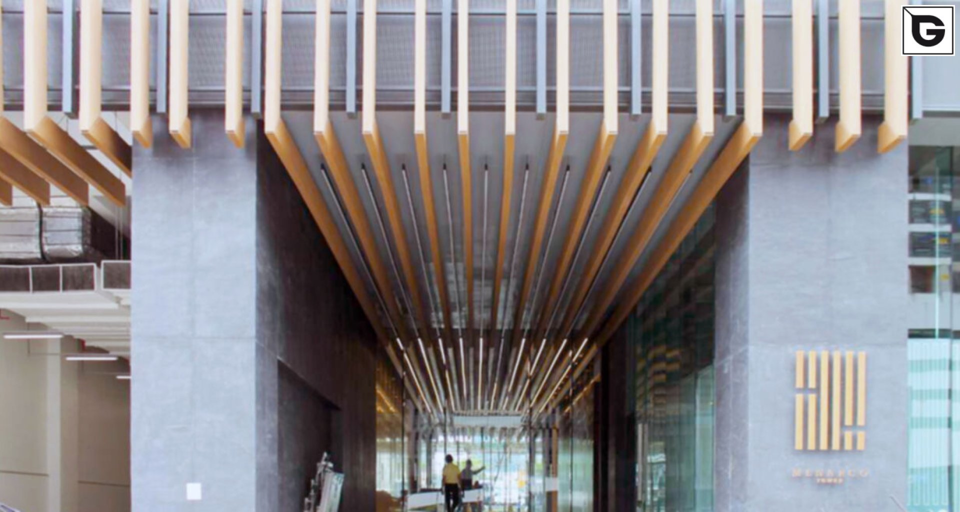 Verwaltungsgebäude_Vertical Sonnenschutz, jalousien_Vorzeigeprojekte - Hybrid holz