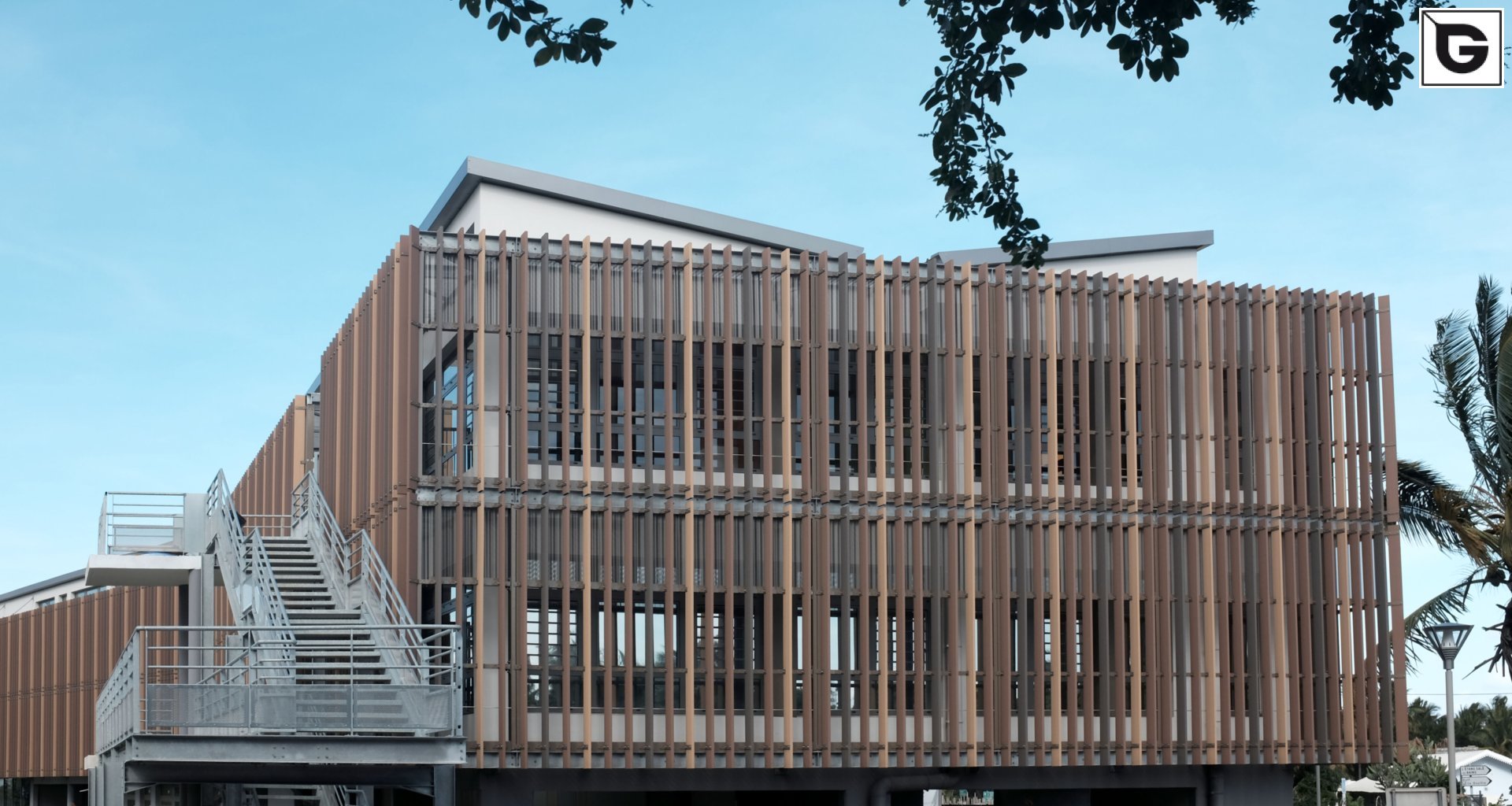 Verwaltungsgebäude_Vertical Sonnenschutz, jalousien_Büros