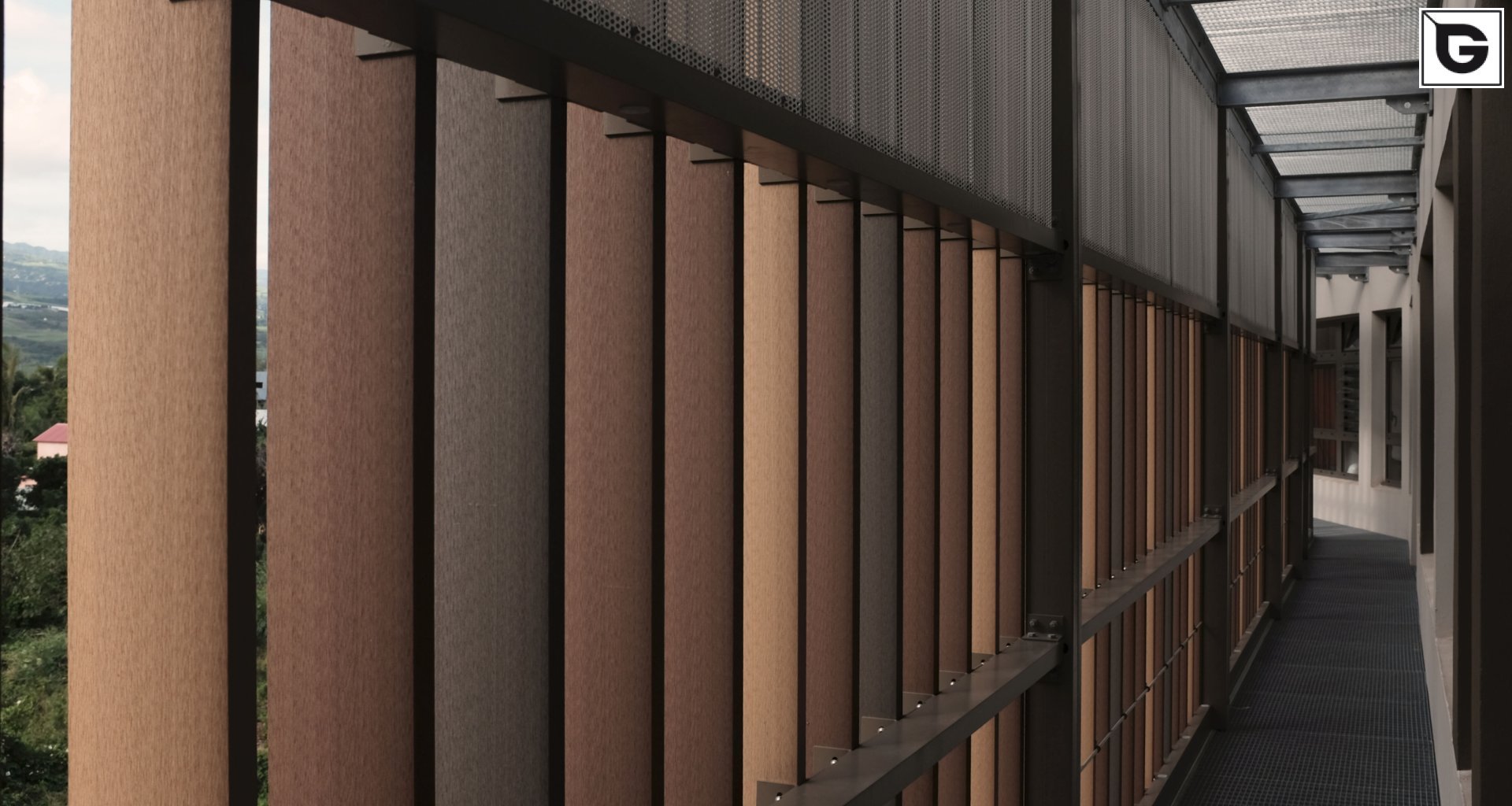 Verwaltungsgebäude_Vertical Sonnenschutz, jalousien_Büros