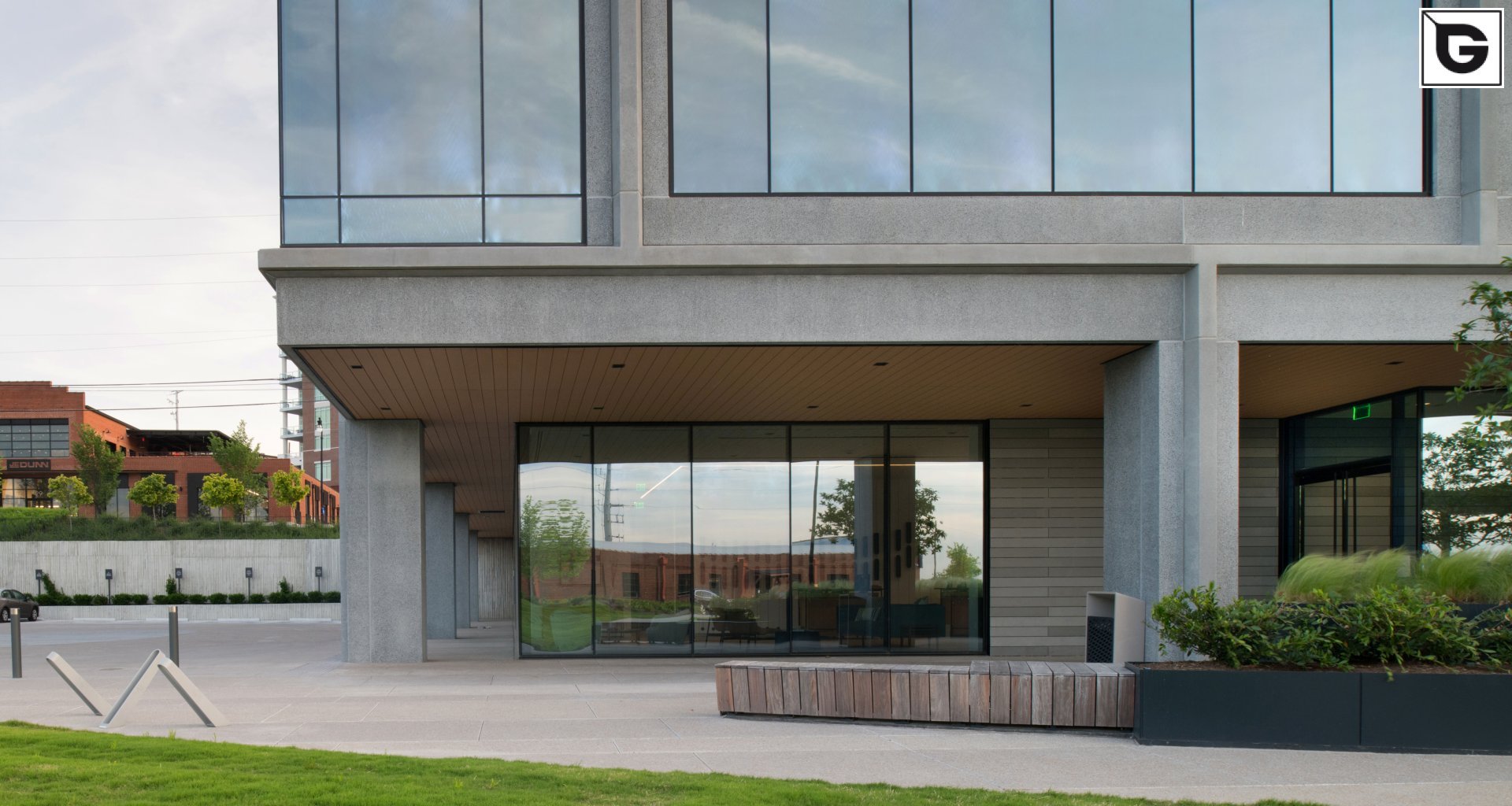 Verwaltungsgebäude_Dachuntersicht_Leed