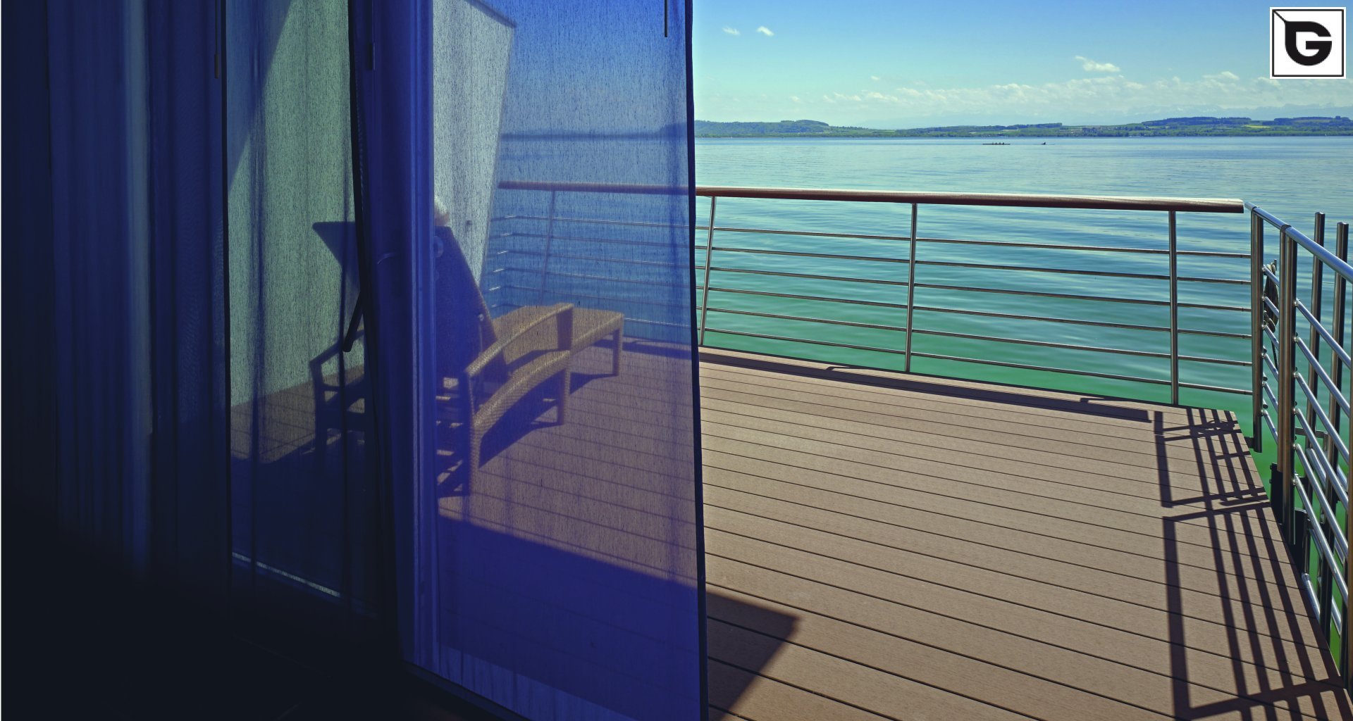 Restaurant und Hotelgewerbe_Dachanlage, Balk., Laufgang_Vorzeigeprojekte - WPC holz 