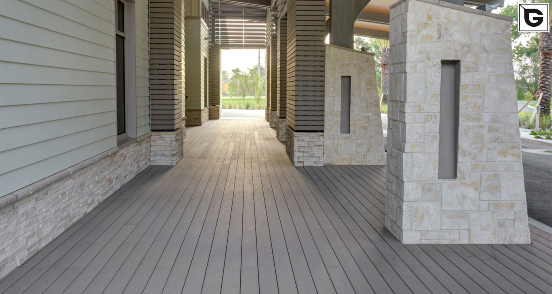 Institutionelle Einrichtungen_Horizontal Sonnenschutz, jalousien_Vorzeigeprojekte - Hybrid holz