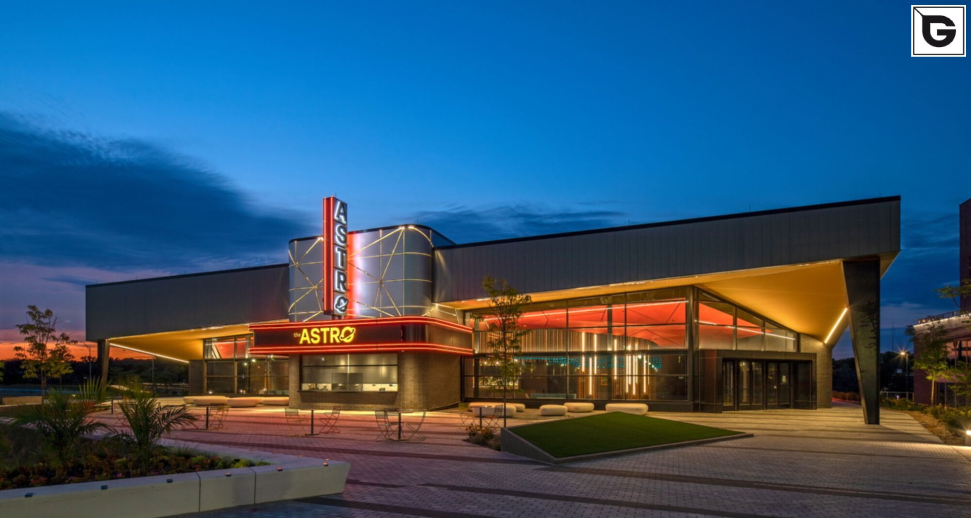 Astro theatre soffit