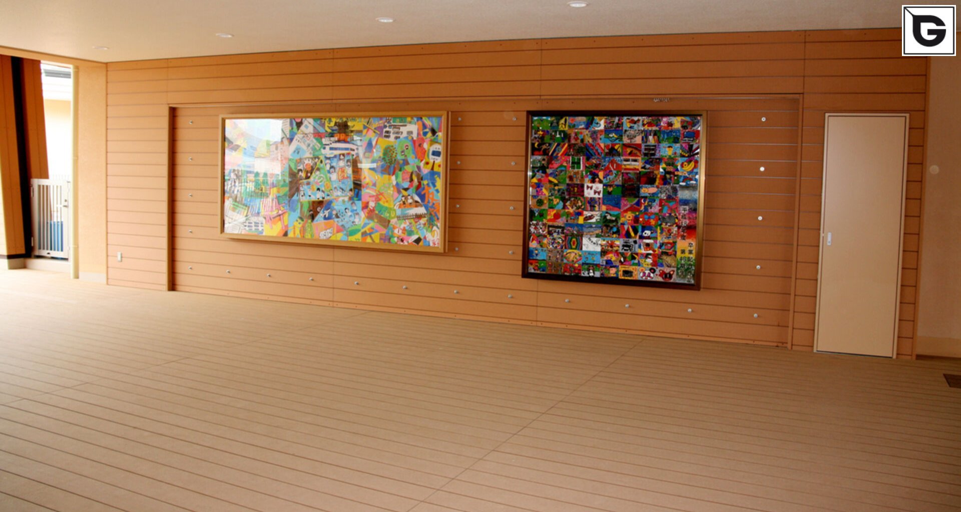 Institutionelle Einrichtungen_Fassadenverkleidung - horizontal_Gebogene Profilen