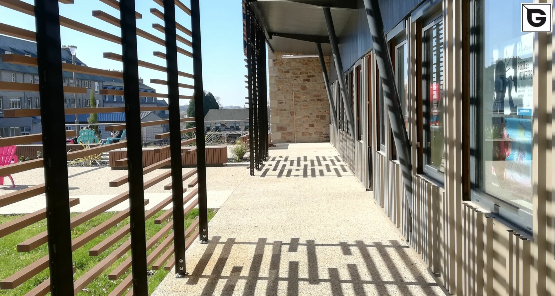 Institutionelle Einrichtungen_Horizontal Sonnenschutz, jalousien_Lehranstalt