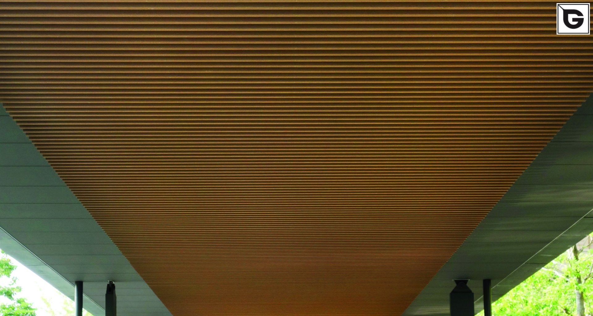 Kaufmännische Gebäude_Pergola, Dachüberstand, Dach_Vorzeigeprojekte - WPC holz 