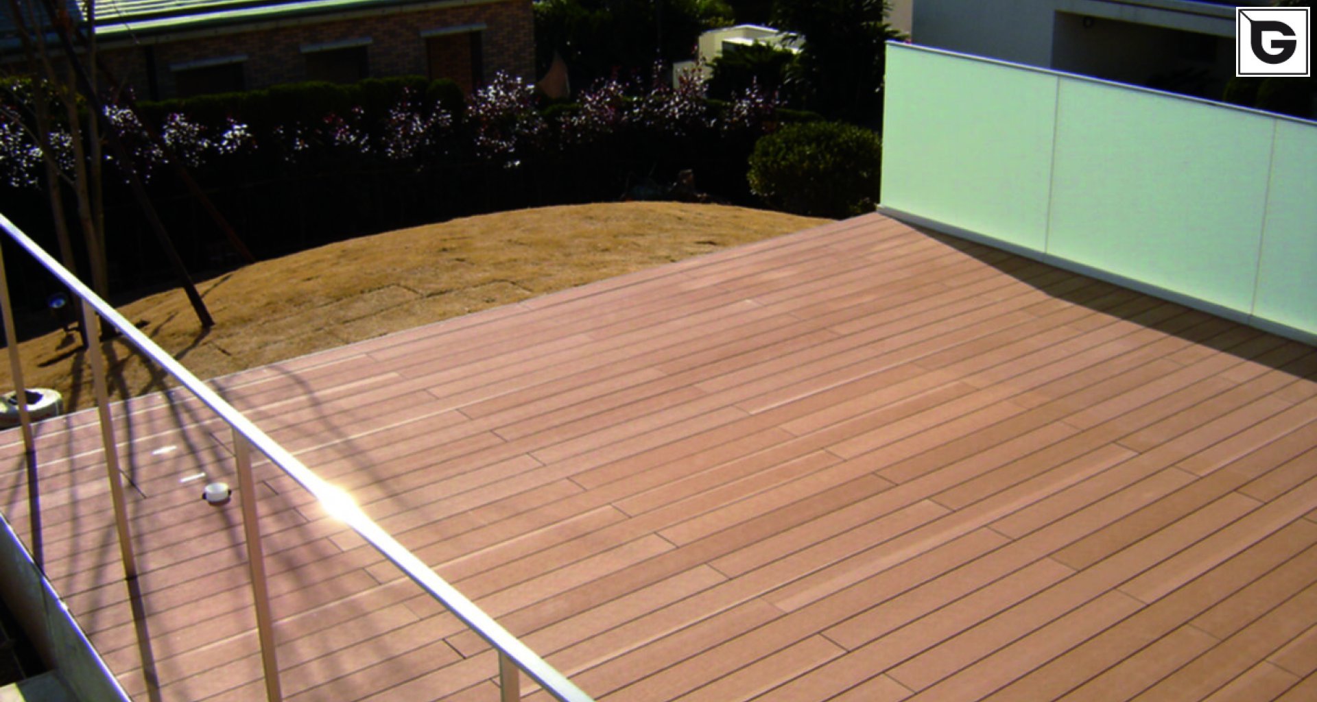 Privathaus_Dachanlage, Balk., Laufgang_Privatresidenz