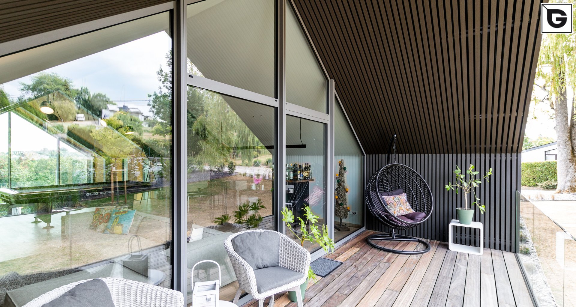 Privathaus_Offene Fassadenverkleidung - verti._Privatresidenz