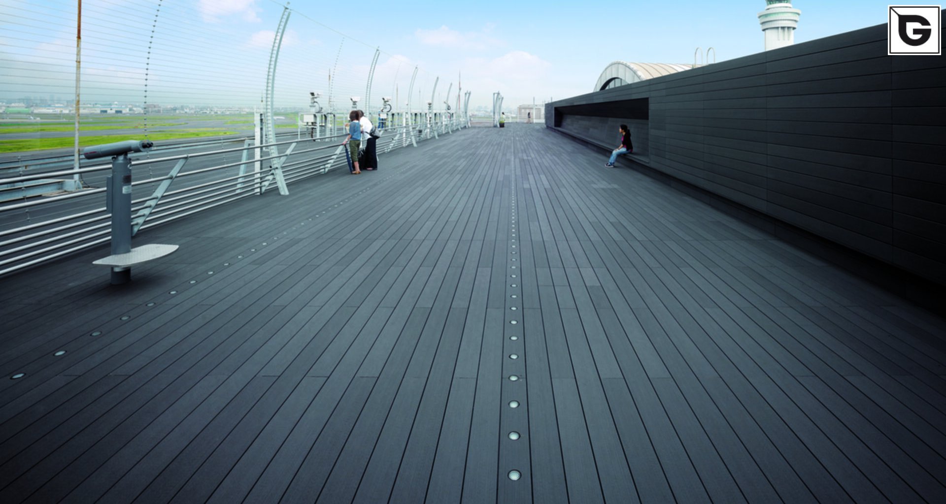 Transport-Einrichtungen_Terrasse Gewerbliche Nutzung_Vorzeigeprojekte - WPC holz 