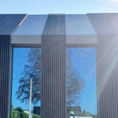 Privathaus_Offene Fassadenverkleidung - verti._Privatresidenz